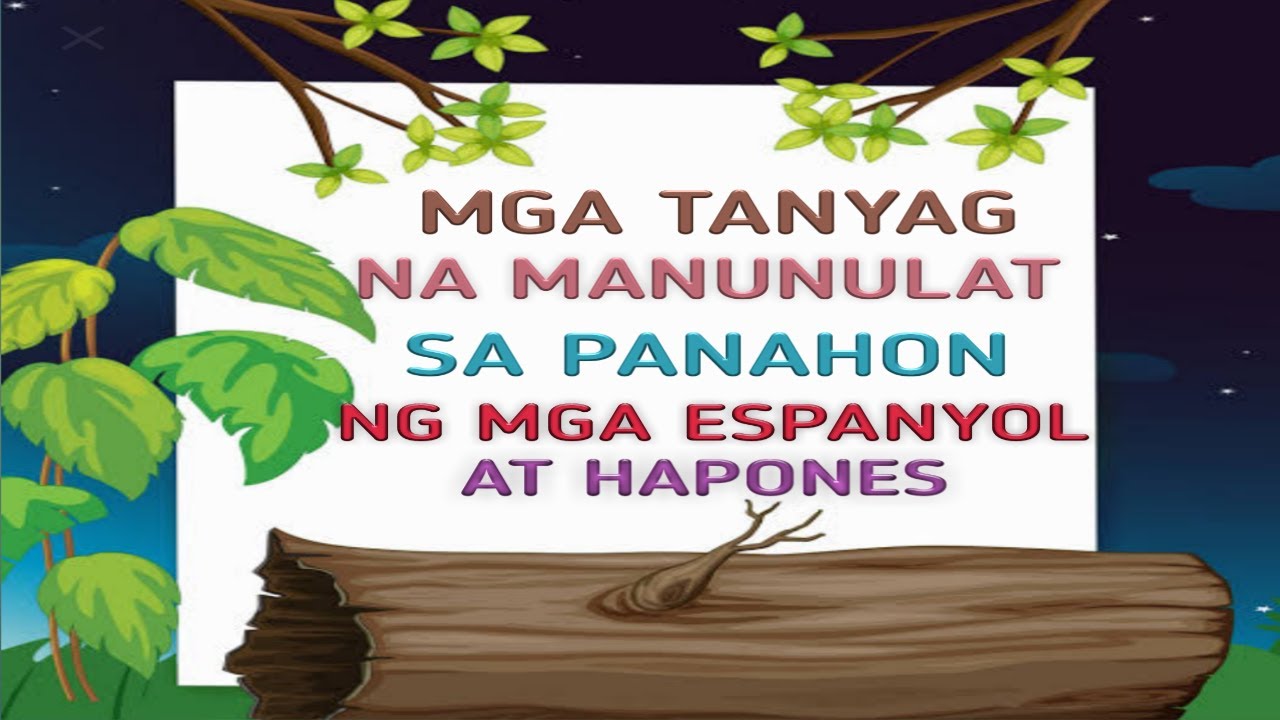 Putar video MGA TANYAG NA MANUNULAT SA PANAHON NG MGA ESPANYOL AT HAPONES Baitang 8 #MatutoKayGuro sekarang MGA TANYAG NA MANUNULAT SA PANAHON NG MGA ESPANYOL AT HAPONES Baitang 8 #MatutoKayGuro