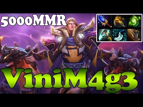 Dota 2 - ViniM4g3 5000MMR Plays Invoker vol 1 - Subscriber Ranked Gameplay