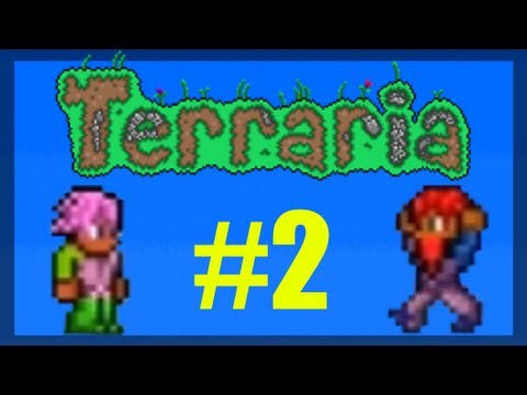 Terraria Adventures - Ep 2 - First Mining Explosions!