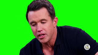 Rob McElhenney "nothing can be hotter than that, and still legal" Hot Ones green screen