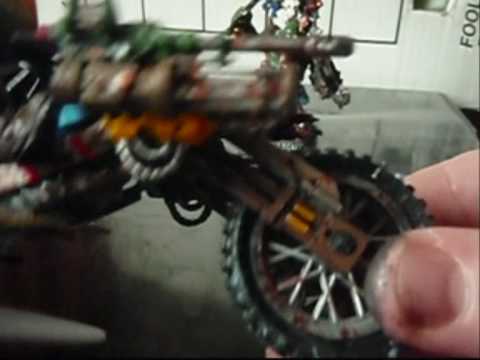 Warboss on bike ork