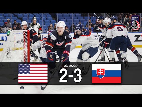 USA 2-3 Slovensko [SK komentár] /U20/ MS juniorov 2018
