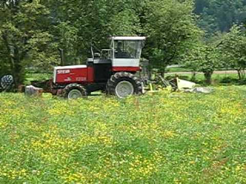 Claas Disco 8550C PLUS und Steyr 8320