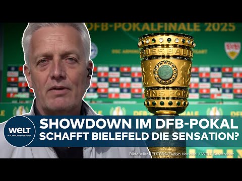 Video Thumbnail: DFB-POKAL: Showdown in Berlin! Schafft Arminia Bielefeld die Sensation gegen den VfB Stuttgart?