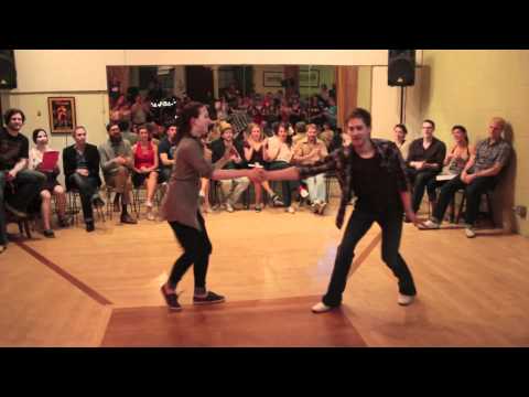 Midwest Lindyfest 2011 - Invitational Jack and Jill - Laura Glaess & Scott Angelius