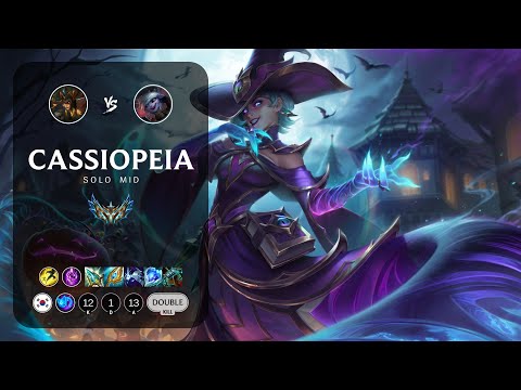 Cassiopeia Mid vs Tristana - KR Challenger Patch 14.3