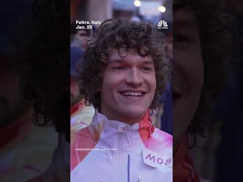 'Heated Rivalry' stars carry the Winter Olympic torch