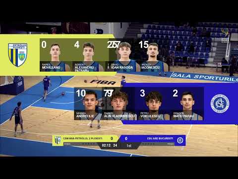 L1BM 2024-2025: CSM BBA Petrolul 2 Ploiești - CSU ASE București