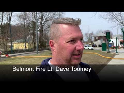 Two alarm fire on Trapelo Road