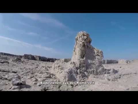 Am Strand von Zypern und Gräber aus der Römerzeit