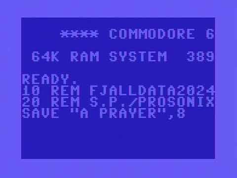 C64 Music: Prosonix - Save a Prayer (2024) Real H/W, SIDKick Pico dual 8580