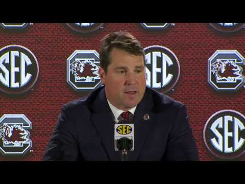 South Carolina head coach Will Muschamp at SEC Media Days