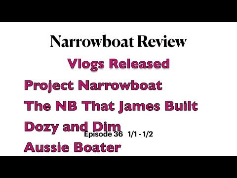 Narrowboat Review 36 for 1/1 to 1/2