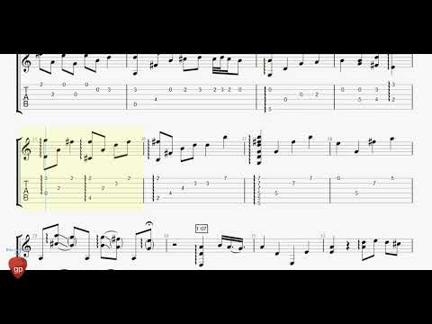 Ennio Morricone - Gabriel'S Oboe (From The Mission) - Guitar Pro Tab