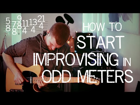 How To Start Improvising in Odd Meters (Odd Time Signatures) // 5 Tips & Free Backing Tracks!