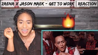 Zaena x Jason Maek - Get To Work (Official Music Video) | REACTION