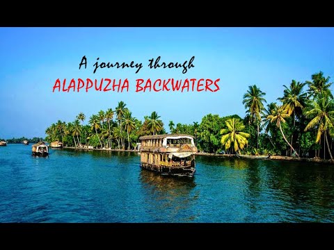 A journey through Alappuzha Backwaters.. Enjoy the freshness of Nature.