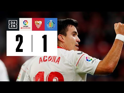 Sevilla FC vs Getafe CF (2-1) | Resumen y goles | Highlights LaLiga Santander