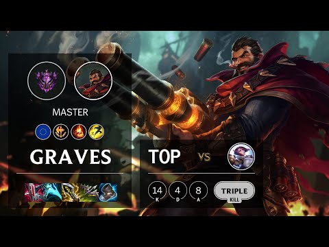 Graves Top vs Fiora - EUW Master Patch 11.13