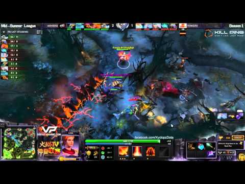 WHAT A JUKE LIVE: TongFu vs Mineski | Huomao League round 5 w/ @Xyclopzz
