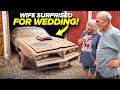 Husband Surprises Wife With Trans AM CLEANED For Their Wedding!