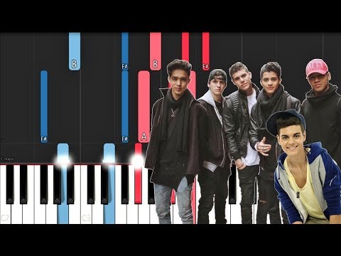 Abraham Mateo, CNCO - Me Vuelvo Loco (Piano Tutorial)