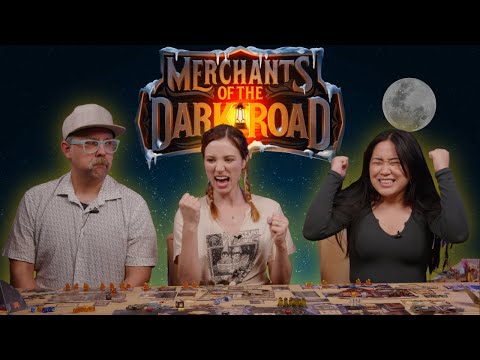 Merchants of the Dark Road Boardgame Playthrough