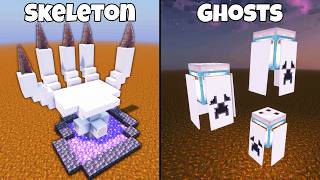 Minecraft: 15+ Halloween Build Hacks!