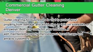 Commercial Gutter Cleaning Denver