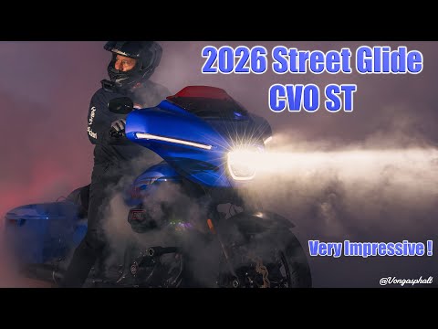 New Harley Davidson Line Up Street Glide CVO ST Day 1