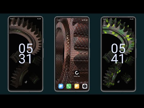 Broken Gear:3D Live Wallpaper