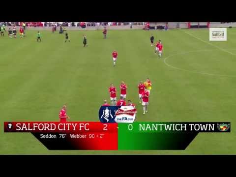 Salford City 2-0 Nantwich Town - FA Cup 1st Qualifying Round 13/09/14