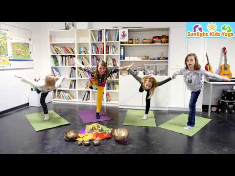 Magischer Vogel - Kinderyoga Bewegungslieder - Yoga Hits für Kids - Musik von Sunlight Kids Yoga