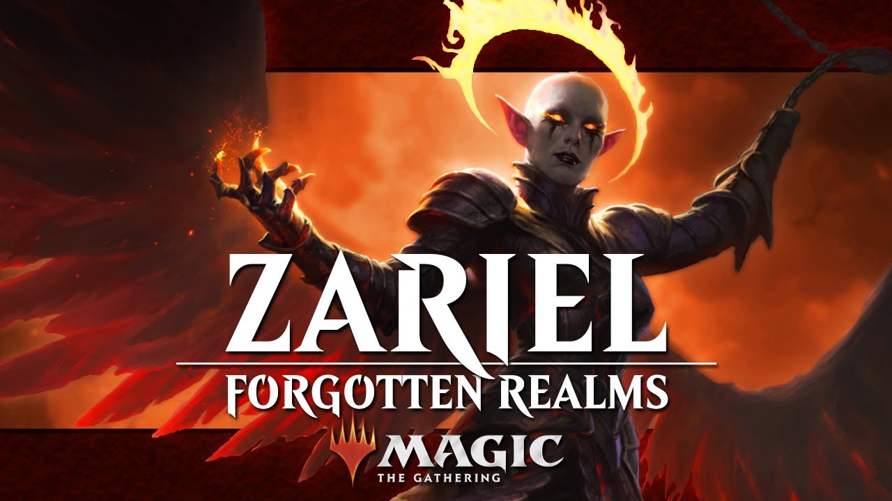 A HISTÓRIA DE ZARIEL - Adventures in the Forgotten Realms - MTG LORE