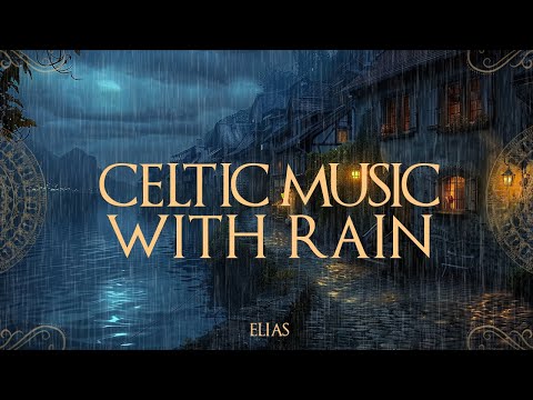 Medieval Fishing Village Ambience - Celtic Fantasy Music and Rain Sounds for Peaceful Sleep