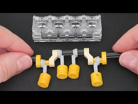 Build & Test Lego Engines: 1-cyl, opp-piston, S2, V2, F2, U2, W3, S4, H4, X4, radial-6 - Kids (6+), Kingdom Kids Zone - Brick Experiment Channel