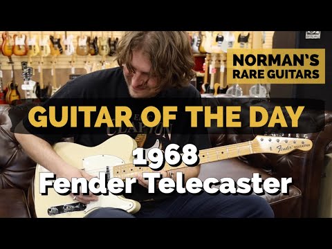 Guitar of the Day: 1968 Fender Telecaster Maple Cap | Norman's Rare Guitars