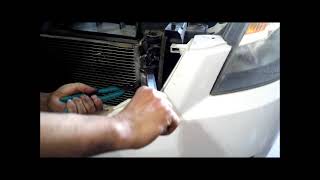 2009 NISSAN ALTIMA REPLACE AC COMPRESSOR AND AC DRIER