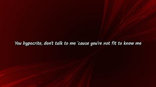 Lush - Hypocrite Lyric Video