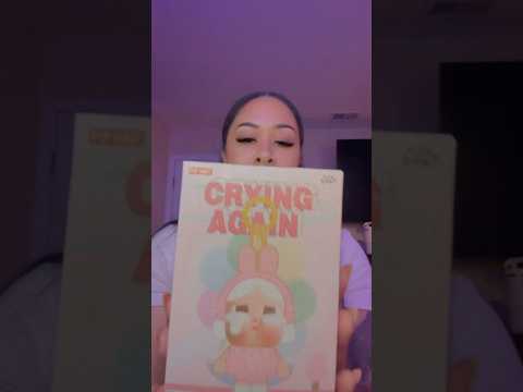 UNBOXING WITH JANEL 🌸 || CRY BABY || CRYING AGAIN PLUSH || #unboxing #explore #blindbox #popmart
