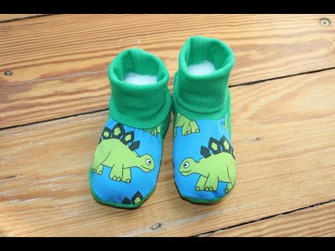 Babyschühchen "Tippy Toes" nähen mit kostenlosem Schnittmuster von "Am liebsten Sorgenfrei"
