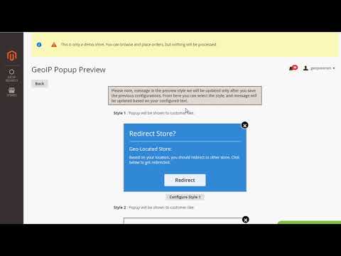 GeoIP-based redirection to localize your store content