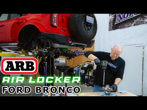 ARB Air Locker Install - 2021+ Ford Bronco