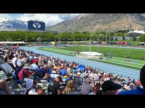 Girls 4x800m Utah 6A State Championship (heat 2 of 3) Ultra Video Speed