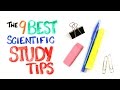The 9 BEST Scientific Study Tips 