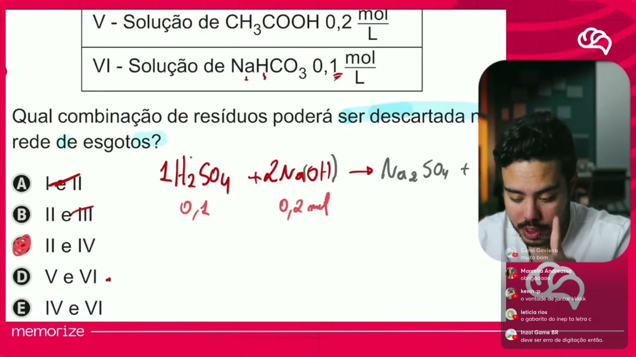Resolução em Vídeo — Questão 125 ENEM 2019 PPL