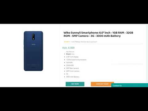 Wiko Sunny5  specifications