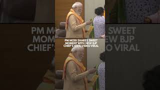 Download lagu PM Modi’s Sweet Moment With New BJP Chief’s Kids Goes Viral mp3