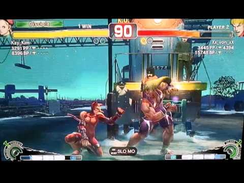 SSF4 AE 2012 Kay_Kim (Cammy)   vs  Xx_von_xX (Ken) [SSF4 PSN CLUB]