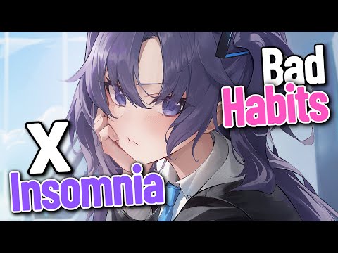 Nightcore - Bad Habits x Insomnia (Lyrics) - Mashup - Ed Sheeran, Faithless, Dominik Friz, BaccaChew